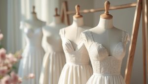 découvrez notre collection de robes de mariée minimalistes élégantes : des modèles raffinés, épurés et intemporels pour une allure chic et moderne le jour de votre mariage.