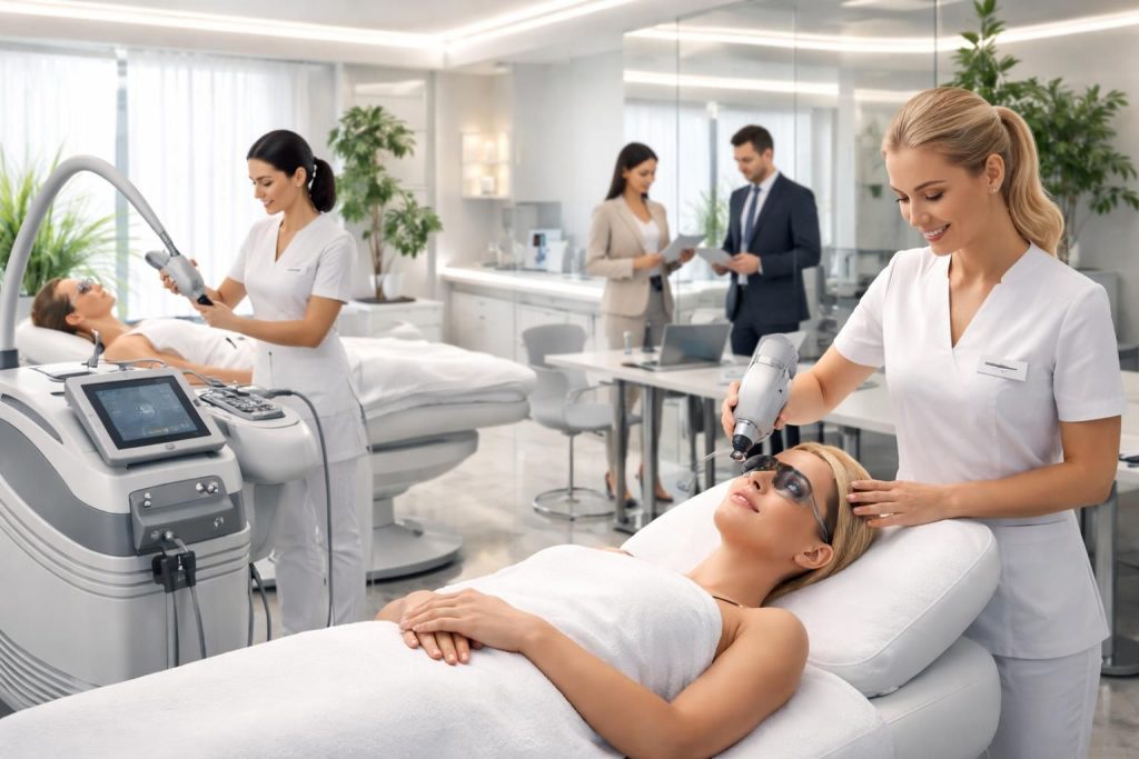 boostez votre institut de beauté grâce à un crédit professionnel dédié à l'esthétique et au leasing de matériel laser dermatologique. facilitez votre investissement et développez votre activité en toute sérénité.