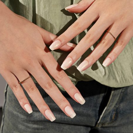 ongles paillet&eacute;s geeli house